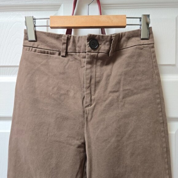 Frank & Oak Josephine Cropped Wide-leg Pants - Picture 3 of 9